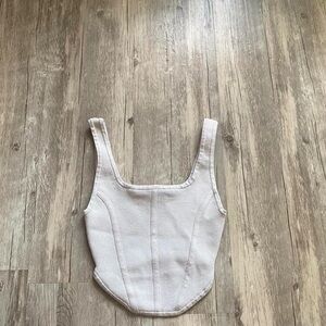 Aritzia Babaton Sculpt Knit Bustier Tank